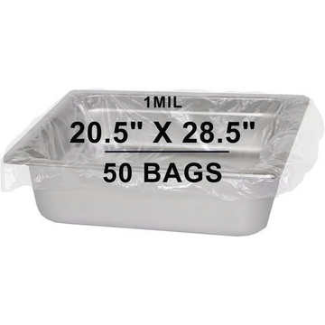 20.5X28.5 inches Pan Liners Poly Nylon 1 Mil Half Bun Pan Sheet PN